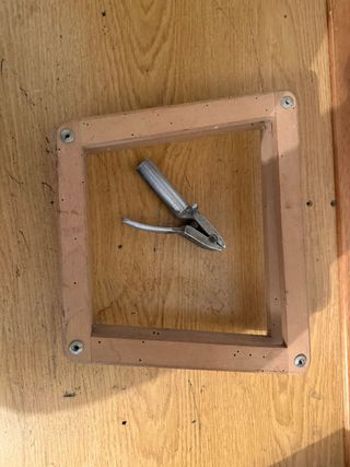 Pressa per racchette tennis in legno