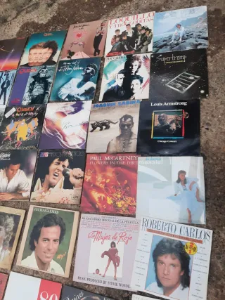 Lote 164 Vinilos Pop Rock Internacional y Nacional