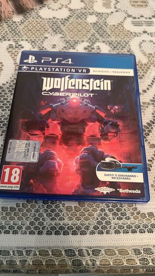 Wolfenstein Cyberpilot PS4 VR