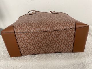 Bolso Michael Kors Shopper Marrón y Beige