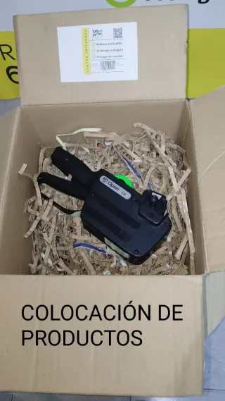 Relleno de cartón triturado para embalaje