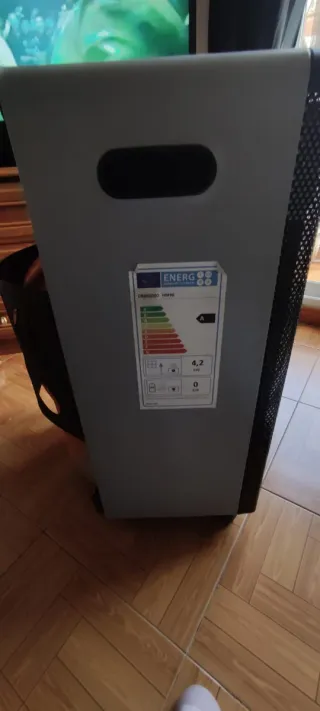 Estufa de Gas Orbegozo Negra +butano (vacío)