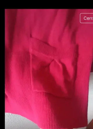 Jersey Bershka cuello alto talla M