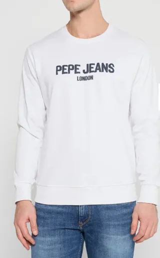 Sudadera Pepe Jeans Blanca