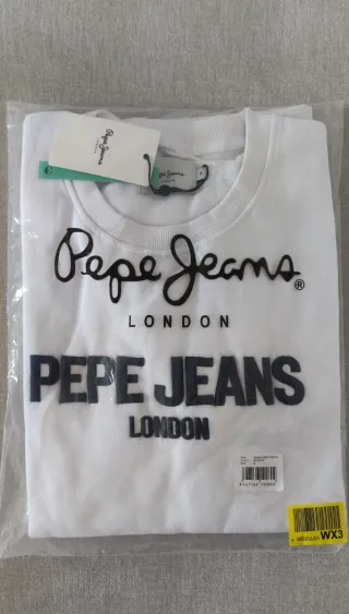 Sudadera Pepe Jeans Blanca