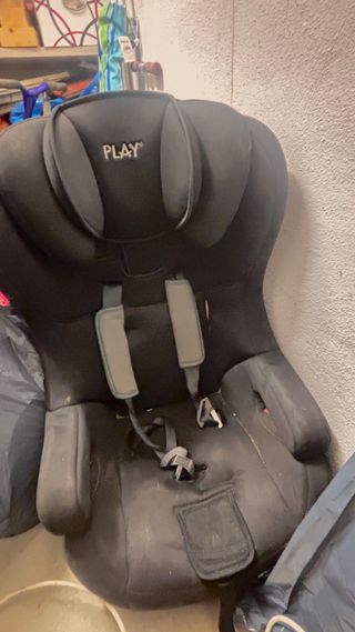 Silla coche PLAY negra
