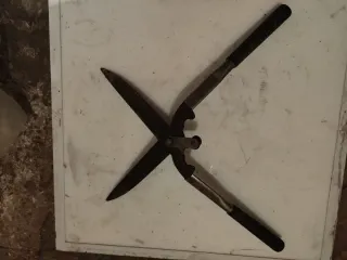 Tijeras de jardín vintage