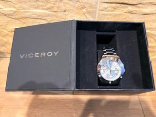 Reloj Viceroy chica acero con pedrería