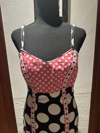 Vestido de flamenca con lunares