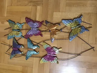 Decoración Mariposas Metal