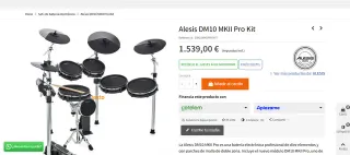 Módulo Batería Electrónica Alesis DM10 MKII PRO