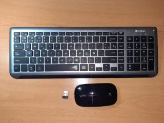 Teclado y Ratón Inalámbricos SUBBLIM