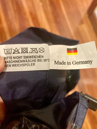 Capa de lluvia para silla de ruedas azul Orgaterm