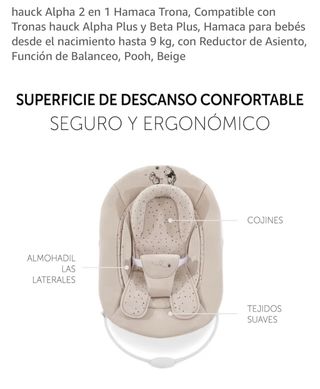 Hamaca Bebé Winnie the Pooh