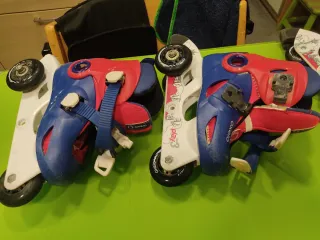 Patines en línea Oxelo talla 30/32 y 26/28