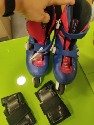 Patines en línea Oxelo talla 30/32 y 26/28