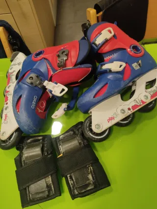 Patines en línea Oxelo talla 30/32 y 26/28