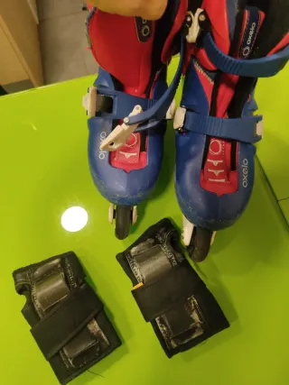 Patines en línea Oxelo talla 30/32 y 26/28