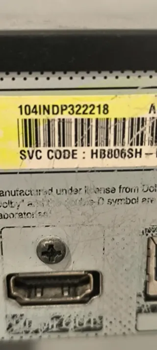 Home Cinema LG Negro modelo BH-806 SH