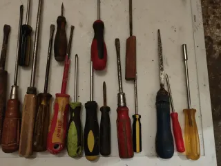 Lote de destornilladores variados