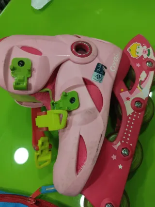 Patines en Línea Rosas Niña talla 32/34