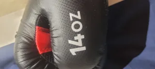 Guantes Boxeo Outshock 14 oz Negros