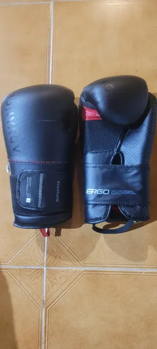 Guantes Boxeo Outshock 14 oz Negros