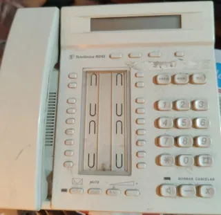 Teléfono RDSI Telefónica Blanco