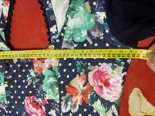 Traje Flamenca Azul Marino Flores