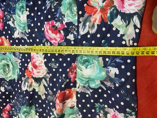 Traje Flamenca Azul Marino Flores