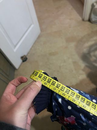 Traje Flamenca Azul Marino Flores