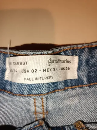 Pantalón vaquero mon color azul