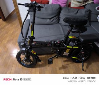 Bicicleta Eléctrica Plegable Deepower