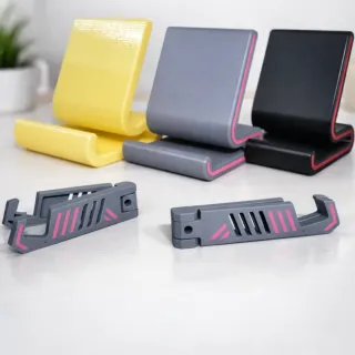 Soporte móvil escritorio y llavero