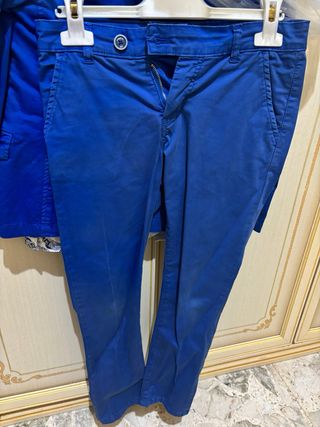 Completo elegante bambino blu