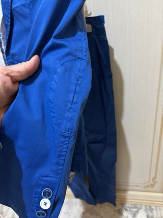 Completo elegante bambino blu