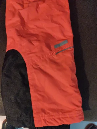 Pantalón de esquí naranja niña