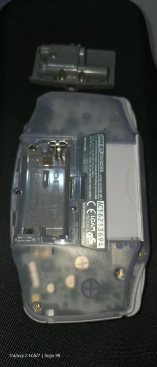Nintendo Game Boy Advance Transparente