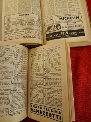 2 Annuari Touring Club Italiano 1925-26 e 1929