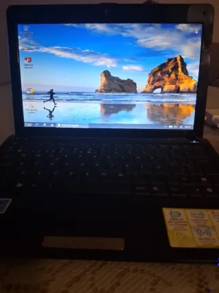 Portátil Asus 11.5 Negro/Azul Marino