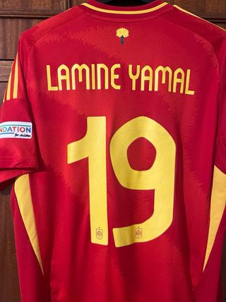 Camiseta Lamine Yamal Selección Española Eurocopa