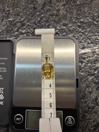 Colgante Cristo Buena Muerte Oro18K Peso aprox 2.2