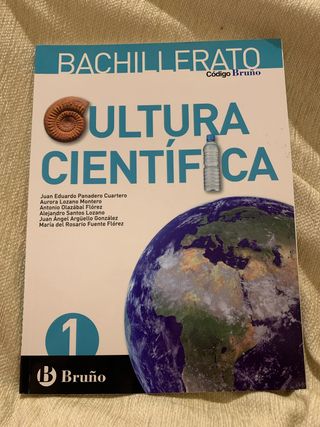 Código Bruño Cultura Científica 1 Bachillerato
