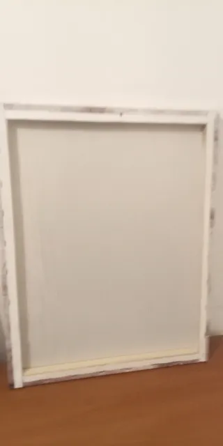 Cuadro León Papel Beige Marrón