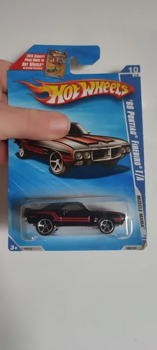 Hot Wheels '69 Pontiac Firebird T/A Muscle Mania