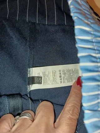 Pantalón diplomático rayas