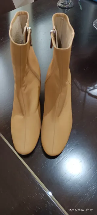 Botines Zara Camel. Talla 41