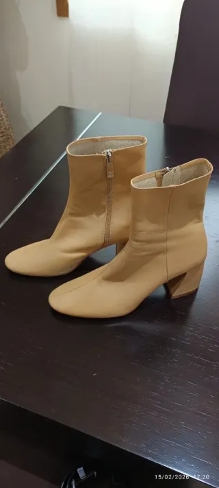 Botines Zara Camel. Talla 41
