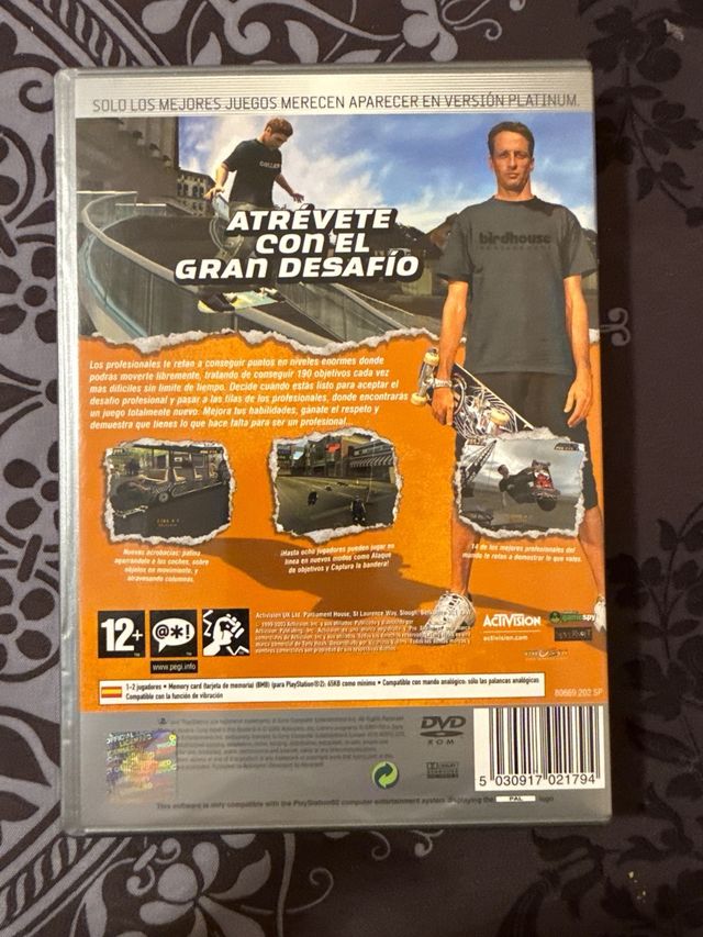 Tony Hawk's Pro Skater 4 PS2 Platinum