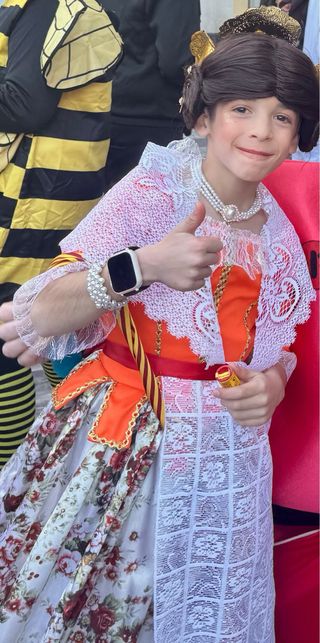 Disfraz Fallera Niña Talla 5/6